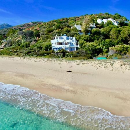 Апартаменты Beachfront House Geremeas Sardegna Экстерьер фото