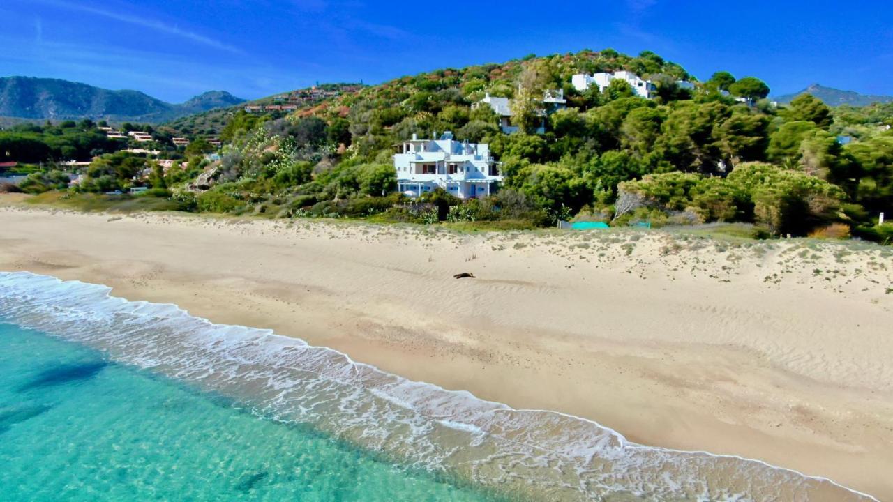 Апартаменты Beachfront House Geremeas Sardegna Экстерьер фото